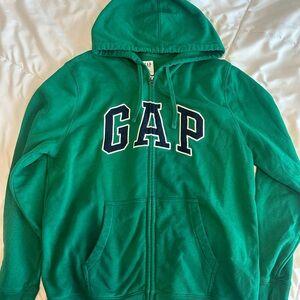 Men’s Green Gap Zip Up